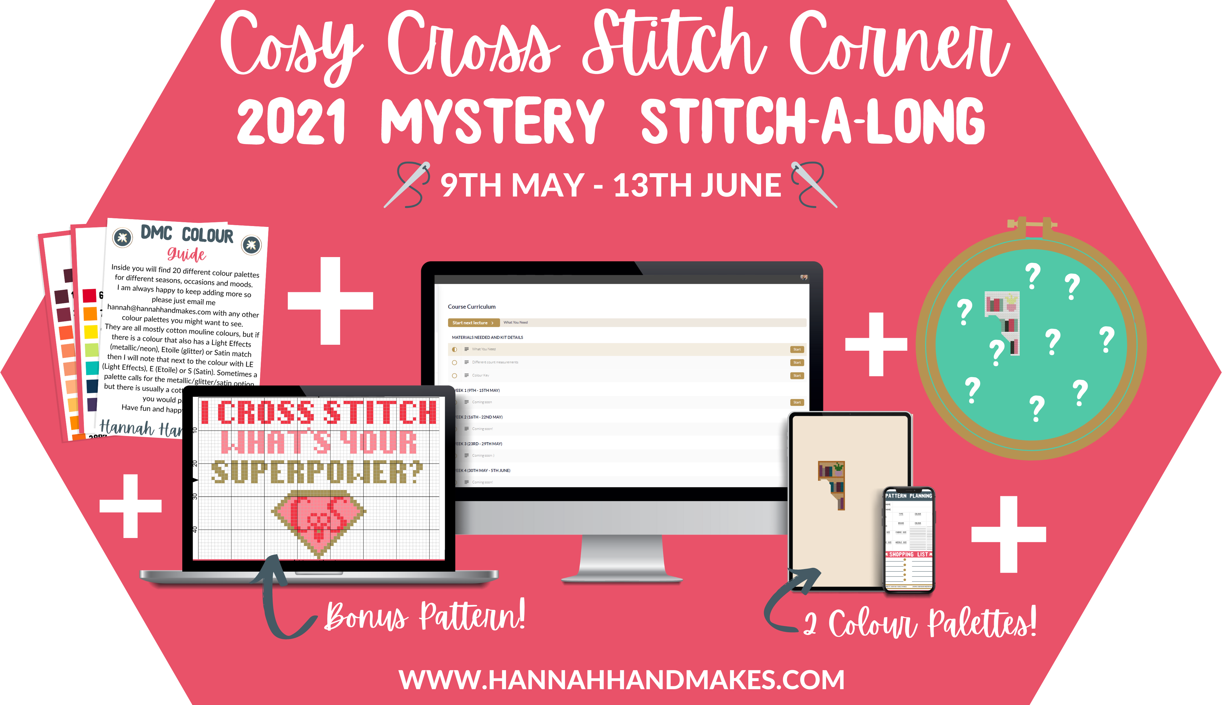 Cosy Cross Stitch Corner Stitch Along