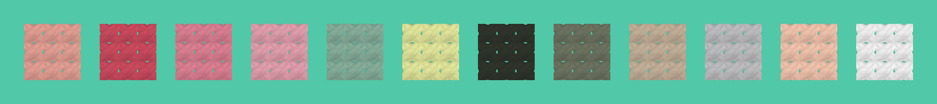 lazy hazy days colour palette mock up