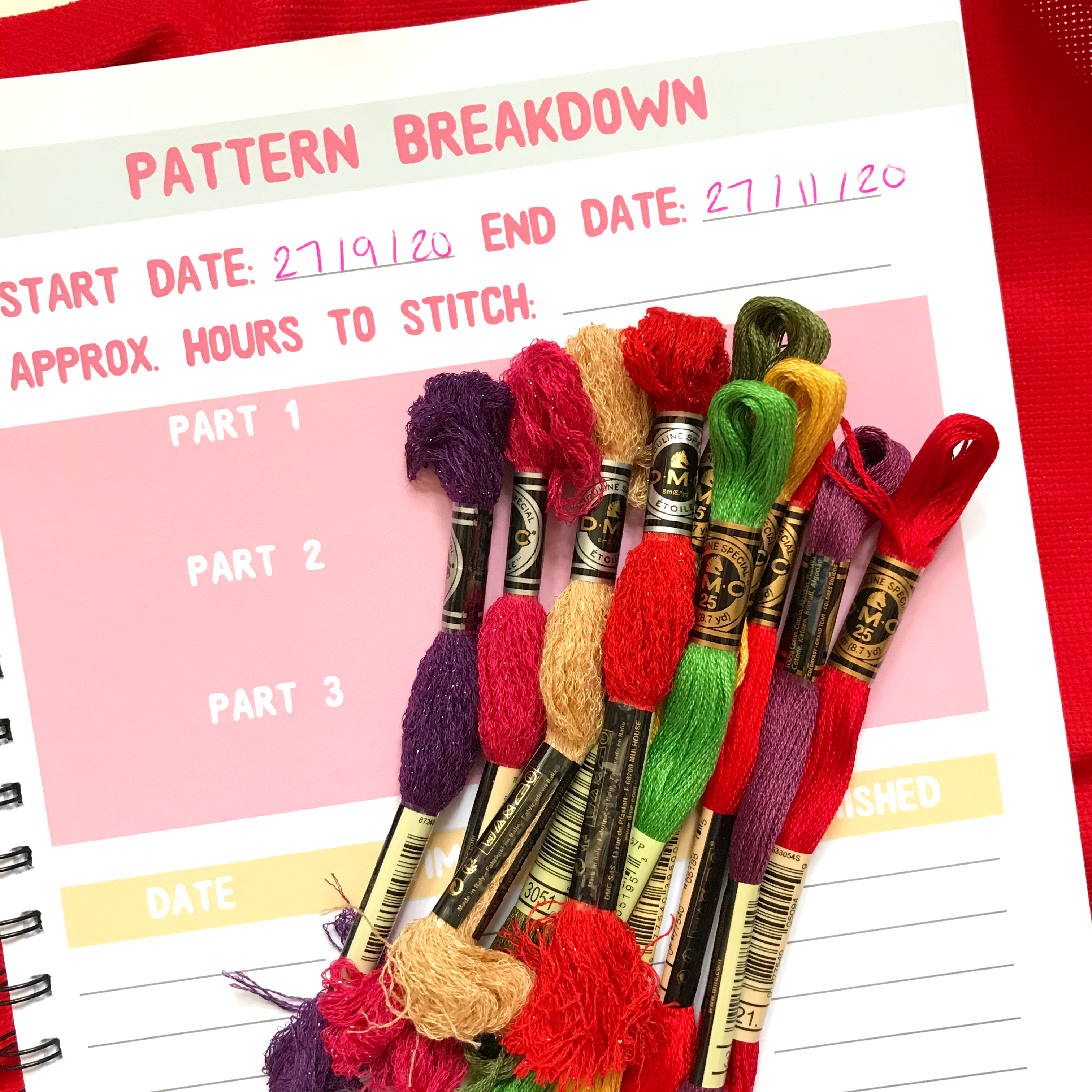 countdown to christmas cross stitch