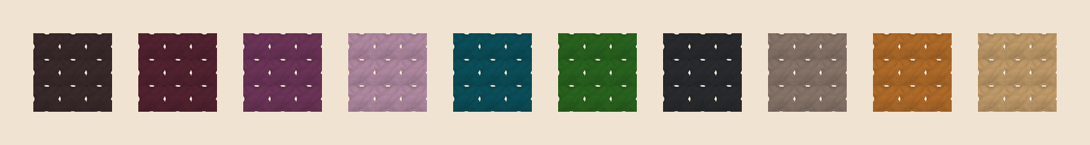cosy cabin vibes colour palette threads mock up